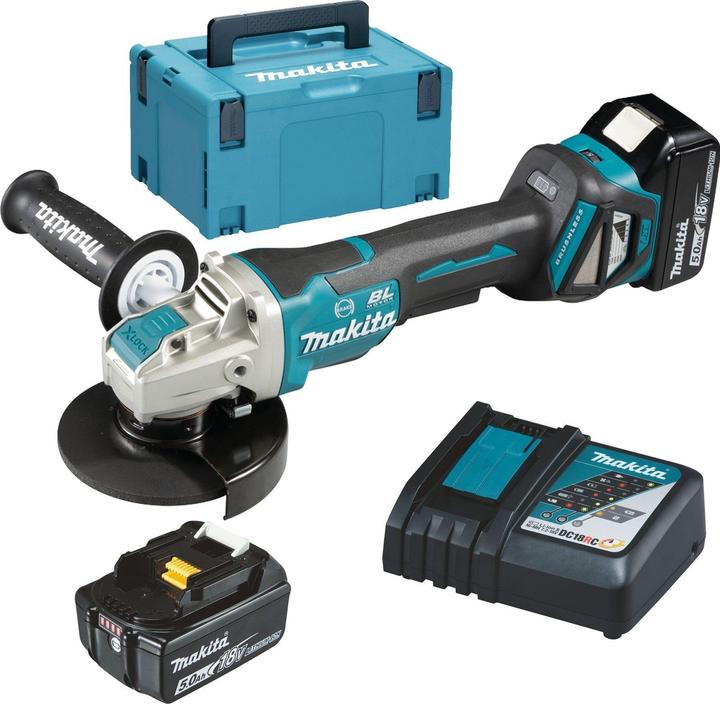 Productafbeelding Makita Batterij haakse slijper (125 mm)