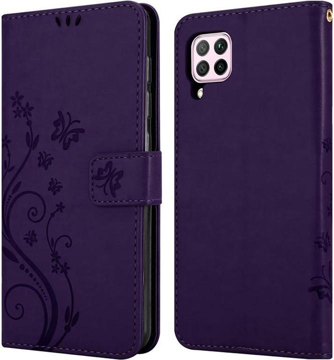 Actual product image Cadorabo Flower Book Cover (Huawei P40 Lite)
