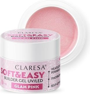 Claresa Gel Builder Soft & Easy Glam Pink 90g
