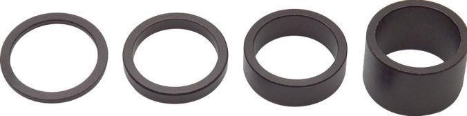 Actual product image PRO Headset spacer 28.6 mm aluminium set 2, 5, 10, 20 mm black