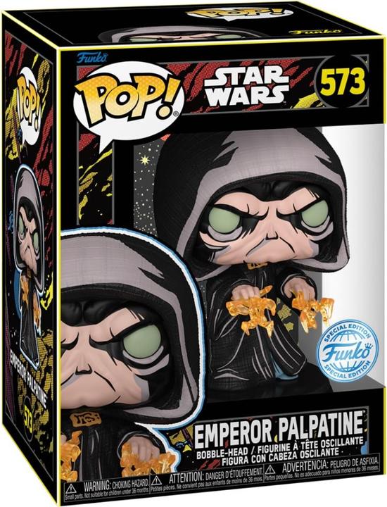 Produktbild Funko POP! Star Wars Retro Series : Palpatine (573) EXM
