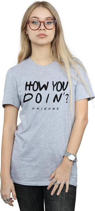 Produktbild Friends How You Doin? Boyfriend Fit TShirt (S)