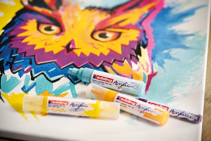 Produktbild Edding Acrylmarker 5000 Breit (Sonnengelb, 10 mm, 1 x)