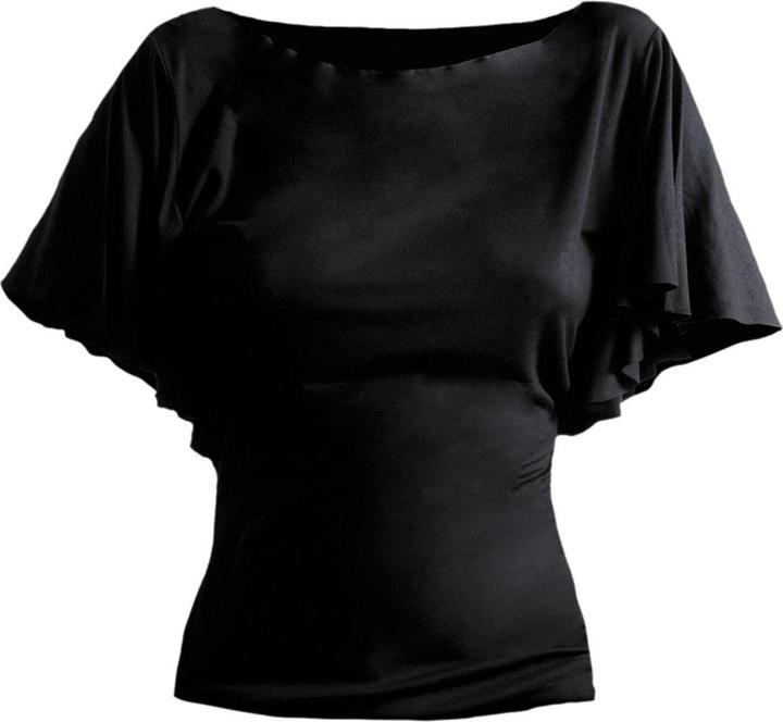 Immagine prodotto Spiral Gothic Elegance Maglietta Scollo a barchetta Manica a Pipistrello Donna (XXL)