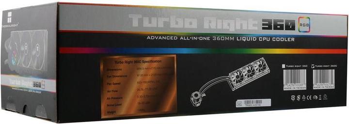 Actual product image Thermalright Turbo Right 360C