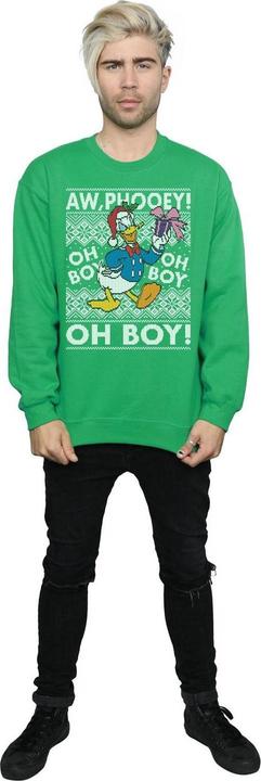 Produktbild Disney Donald Duck Christmas Fair Isle Sweatshirt (M)