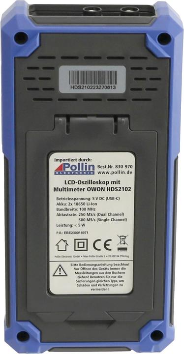 Produktbild Owon LCD-Oszilloskop