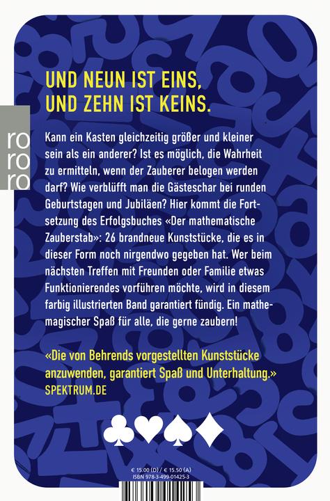 Image du produit Der grosse mathematische Zauberstab (Allemand, Ehrhard Behrends, 2024)