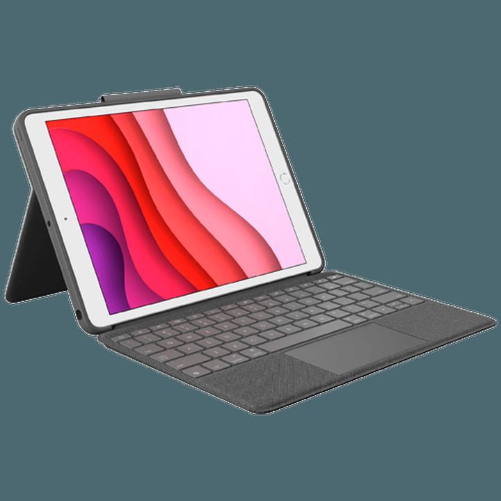 Image du produit Logitech Combo Touch (ING. Int., iPad 2019 (7e gène), iPad 2020 (8. Gen), iPad 2021 (9e génération))