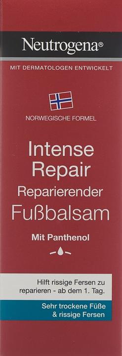 Actual product image Neutrogena intent repair (Foot cream & foot gel, 50 ml)