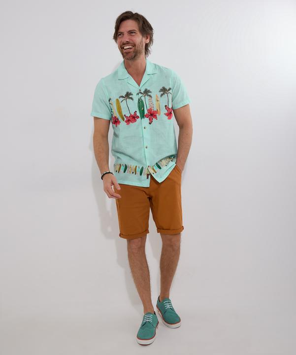 Produktbild Joe Browns Surf Board Placement Print Short Sleeve Shirt (L)