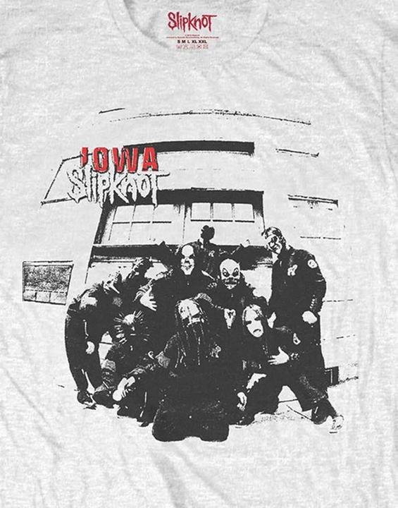 Produktbild Slipknot Erwachsene Iowa Track List T-shirt (XXL)