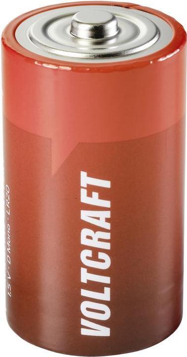 Voltcraft LR20 Mono (D)-Batterie Alkali-Mangan 18000 mAh 1.5 V 1 St. (1 Stk., D, 18000 mAh)