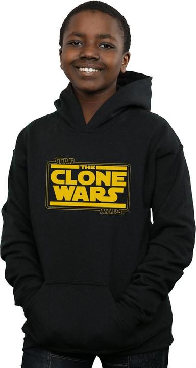 Produktbild Star Wars Clone Wars Logo Kapuzenpullover Jungen (104)