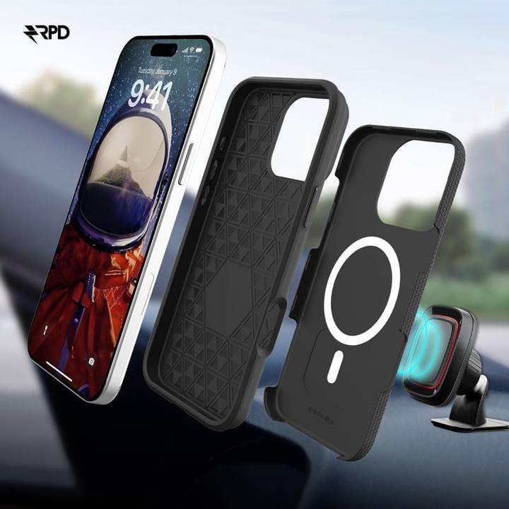 Actual product image RPD iPhone 11 - Rugged Armor Outdoor Case with MagSafe, black (Apple iPhone 11)