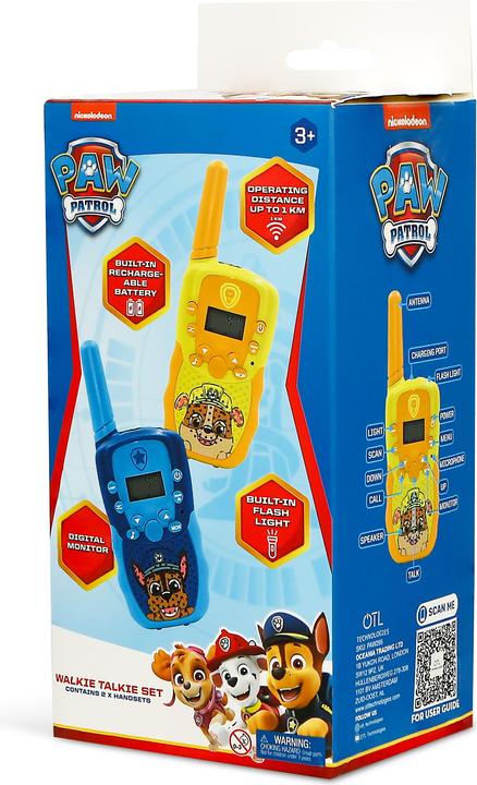 Immagine prodotto OTL Walkie-talkie per bambini con raggio d'azione di 1 km, lunga durata grazie alle potenti batterie (1 km)