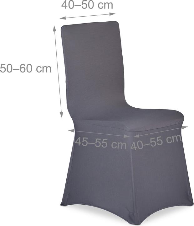 Produktbild Relaxdays Stuhlhussen