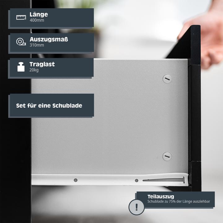 Image du produit Helpmate Glissière à galets