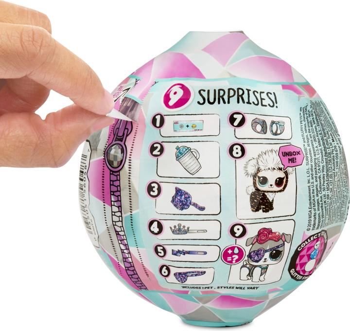 Image du produit MGA L.O.L. Surprenez les animaux en peluche