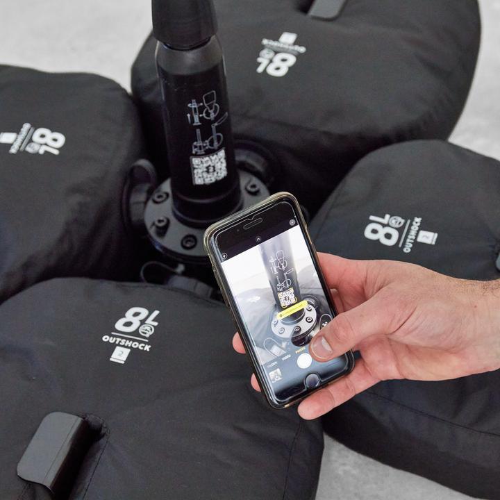 Actual product image Outshock Reflex (180 cm, 10 kg)