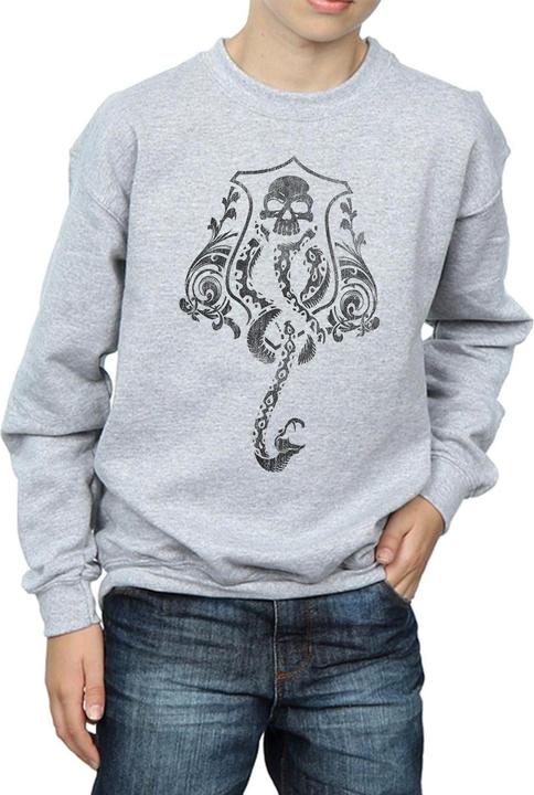 Actual product image Boys Dark Mark Crest Sweatshirt (116)