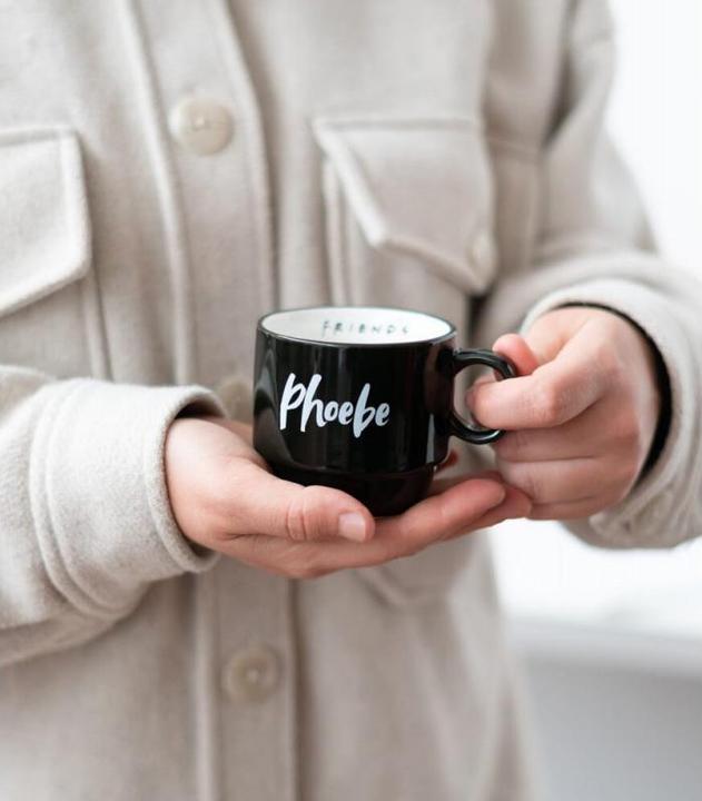 Immagine prodotto Friends - Set di tazze in ceramica con supporto 150 ml 6 pezzi. (150 ml, 6 x)