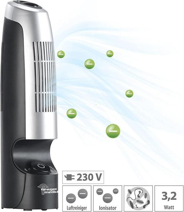 Image du produit Newgen medicals Purificateur d'air avec ioniseur et ventilateur (8 m²)