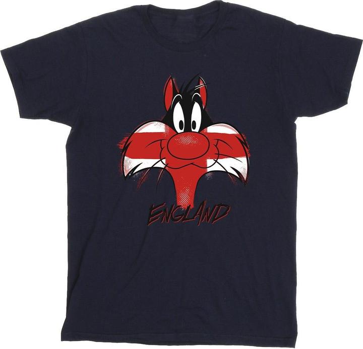Produktbild Looney Tunes Sylvester England Face TShirt (XL)