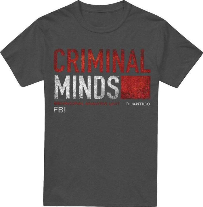 Immagine prodotto Criminal Minds Maglietta Carta del Titolo Adulto Unisex (M)