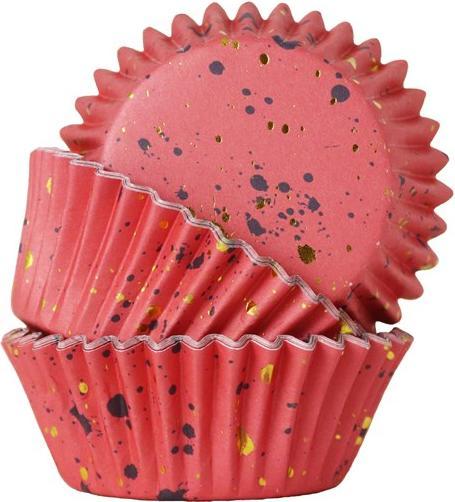 Produktbild PME Cupcake Förmchen Rosa & Gold (5 cm)
