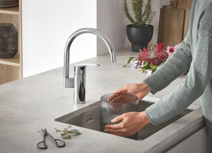 Actual product image Grohe K700 Unterbau Edelstahlspüle (Fitted sink, 40 cm, 50 cm)