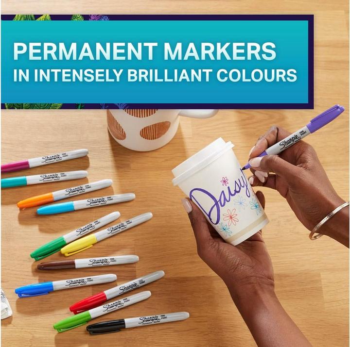 Immagine prodotto Sharpie Set di pennarelli permanenti "Electro Pop (Multicolore, 1 mm, 20 x)