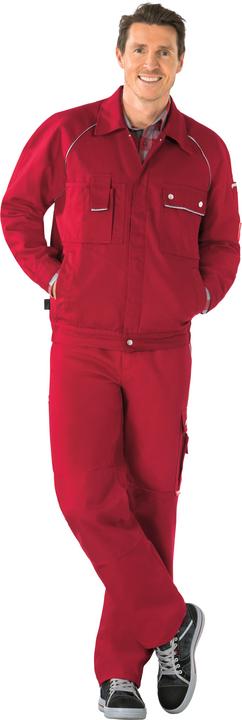 Produktbild Planam Canvas 320 Arbeitskleidung Arbeitsjacke Bundjacke rot Grösse 54 (54)