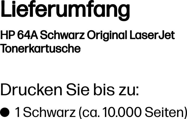 Nährwerte und Zutaten HP 64a (BK)