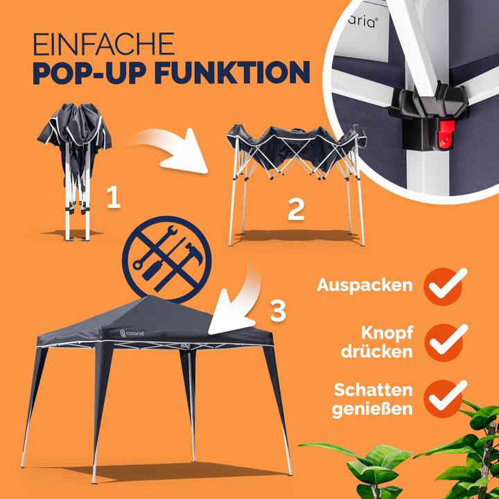 Immagine prodotto Casaria Padiglione pop-up (300 cm, 300 cm)