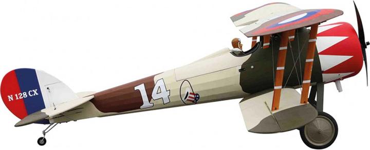 Actual product image Seagull Models SG-Models ) NIEUPORT 28 Biplane ARF (Aerobatics)