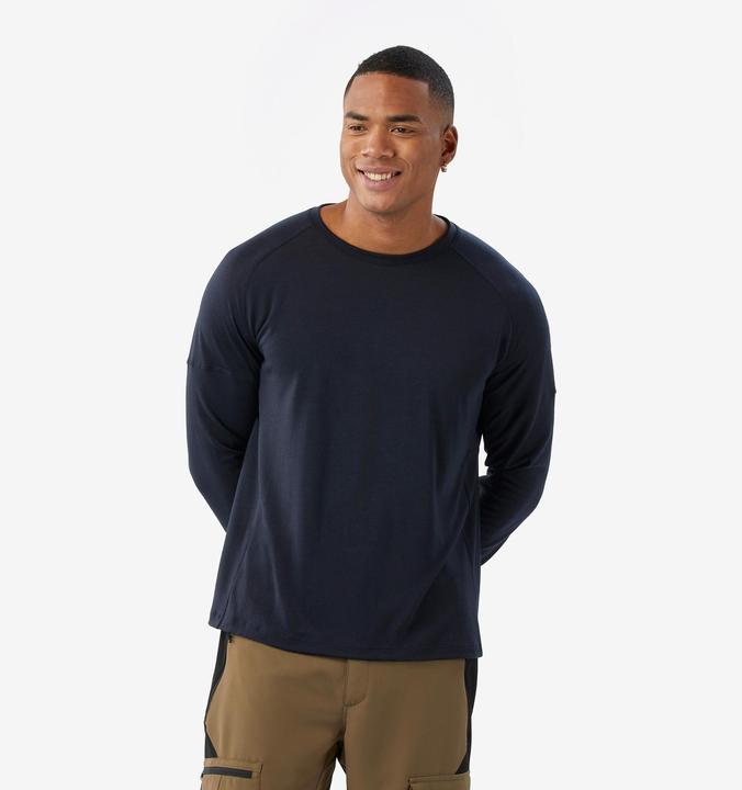 Forclaz Langarmshirt Herren - Merino Resist dunkelblau