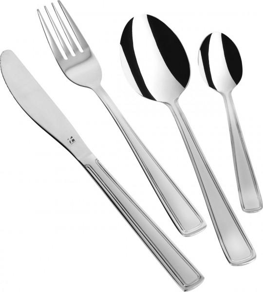 Image du produit B/R/K Set de couverts en acier inoxydable Budapest 24 pcs. (24 pièce(s), Set de couverts)