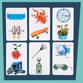 Image du produit Mattel Games Pic Flip - Jeu de Cartes Famille - A partir de 7 ans (Anglais)