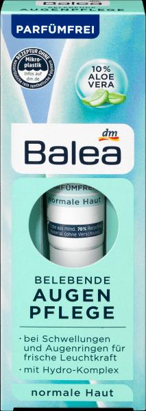 Actual product image dm Balea Invigorating eye cream (Crème, 15 ml, Day + Night)
