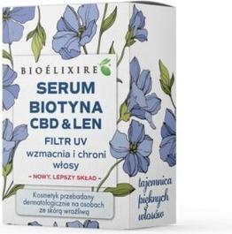 Image du produit Bioelixire Biotin Flax Oil UV Filter Serum renforce et protège les cheveux