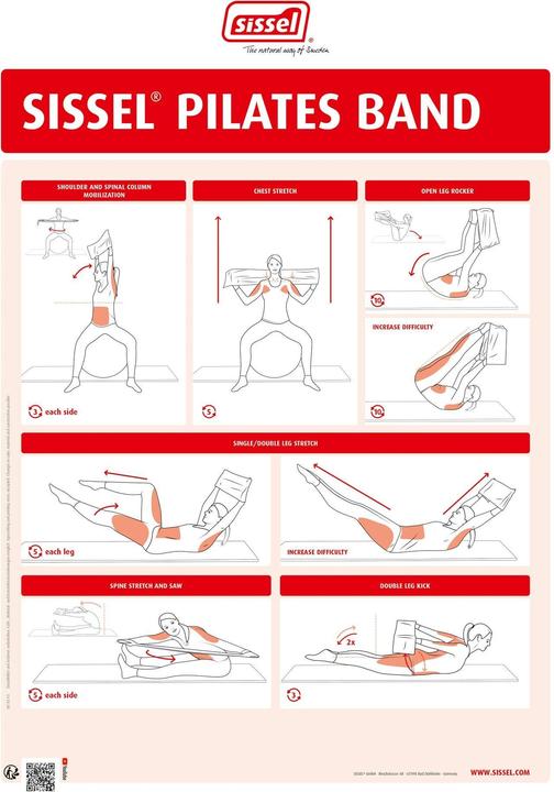 Actual product image Sissel Pilates tape