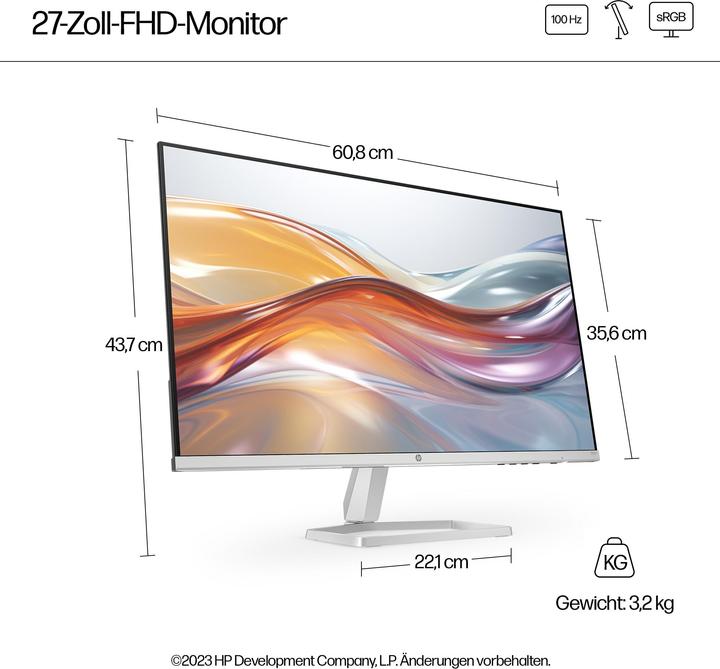 Produktbild HP Series 5 527sf (1920 x 1080 Pixel, 27")