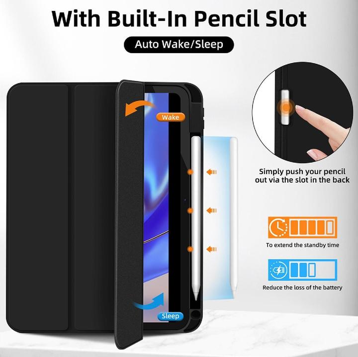 Image du produit 4smarts Folio Basic (iPad Pro 11 2022 (4e génération), iPad Pro 11 2020 (2. Gen), iPad Pro 11 2021 (3ème génération), iPad Air 11 2024 (M2))