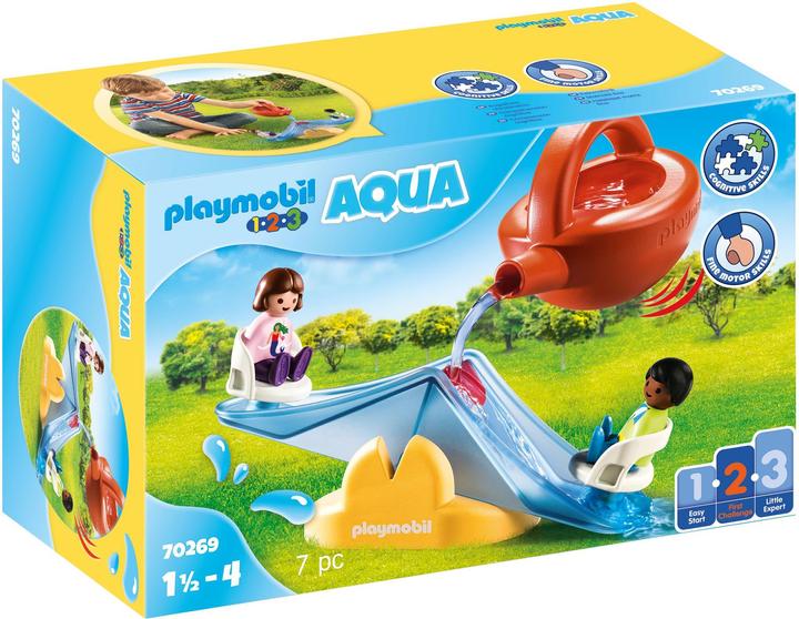 Image du produit Playmobil Balançoire à eau avec arrosoir (70269, Playmobil 1.2.3)