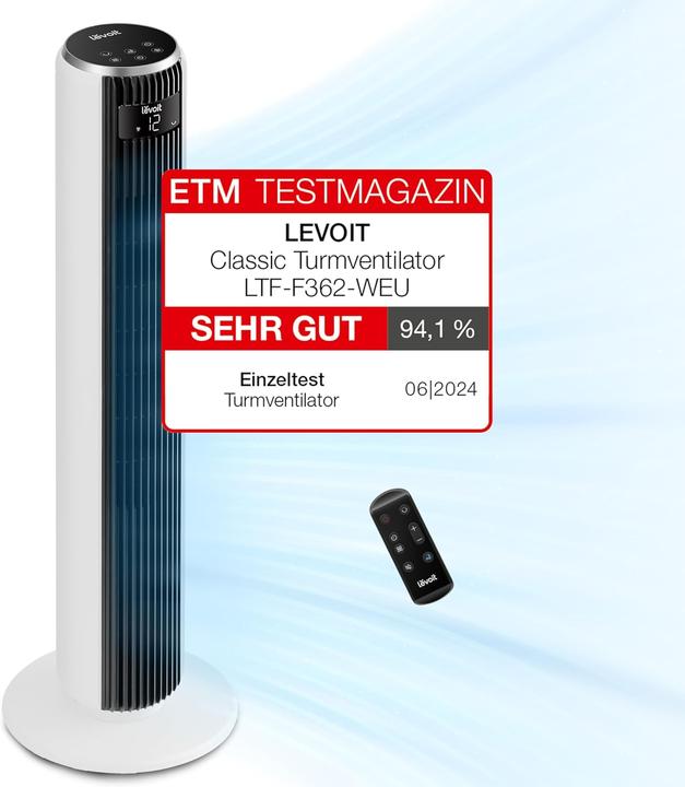 Produktbild Levoit Turmventilator (20 dB)