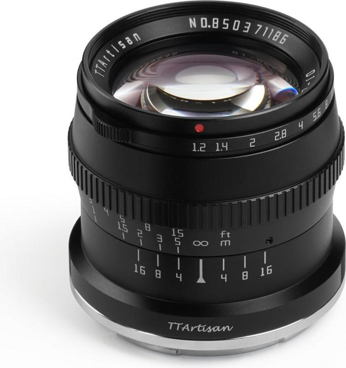 TTArtisan 50mm f1.2 for Fuji FX mount (APS-C) (Fujifilm X, APS-C / DX)