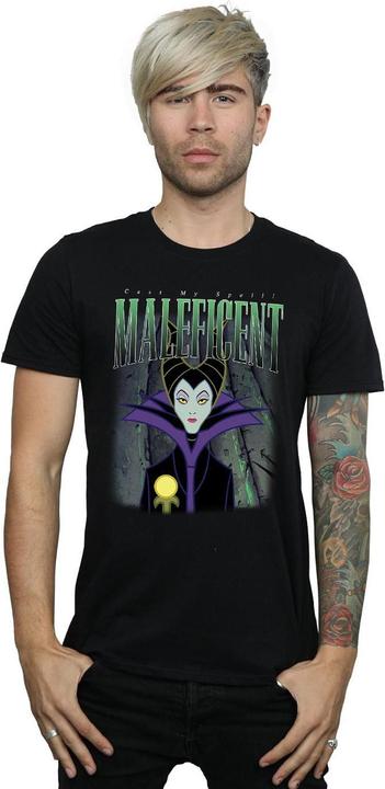 Actual product image Maleficent Mens Montage Cotton T-Shirt (XL)