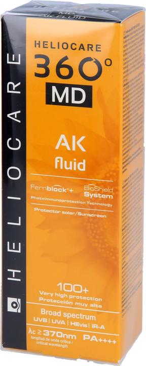Actual product image Heliocare 360° MD AK Fluid SPF 100+, 50 ml Gel (Suntan cream, 50 ml)