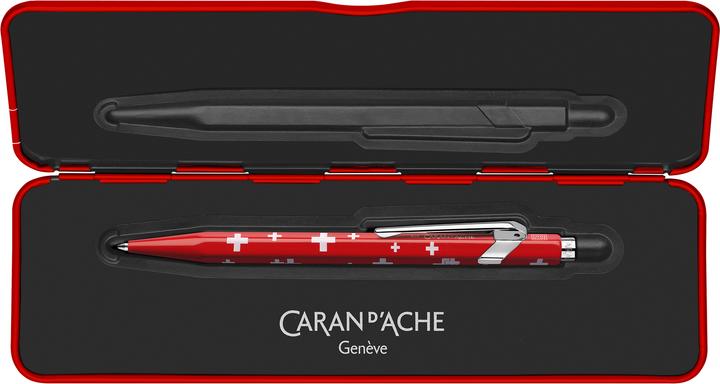 Produktbild Caran d'Ache 849 Totally Swiss mit Etui (Weiss, Rot, 1 x)